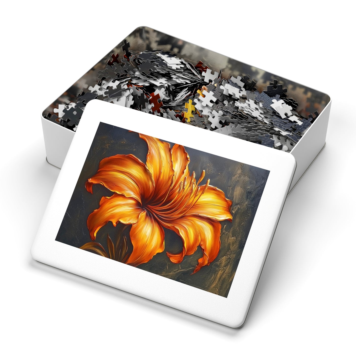 Floral Jigsaw Puzzle, Relaxing Indoor Activity, Gift for Puzzle Lovers, Home Decor, Family Game Night