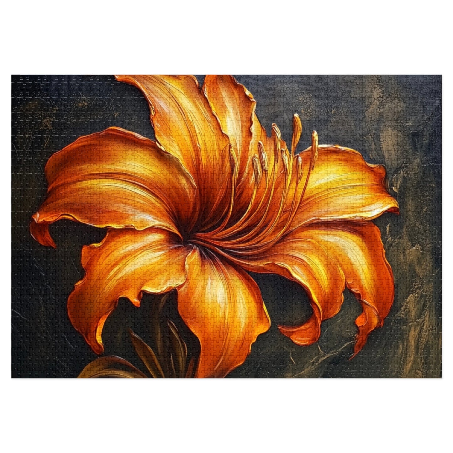 Floral Jigsaw Puzzle, Relaxing Indoor Activity, Gift for Puzzle Lovers, Home Decor, Family Game Night