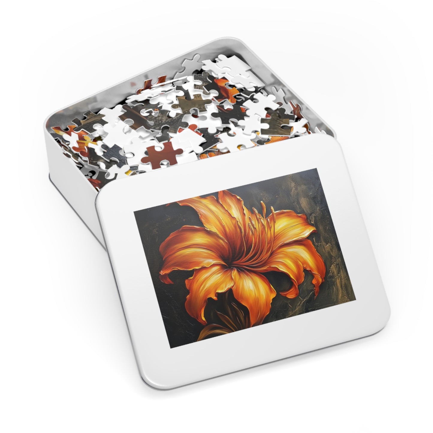 Floral Jigsaw Puzzle, Relaxing Indoor Activity, Gift for Puzzle Lovers, Home Decor, Family Game Night