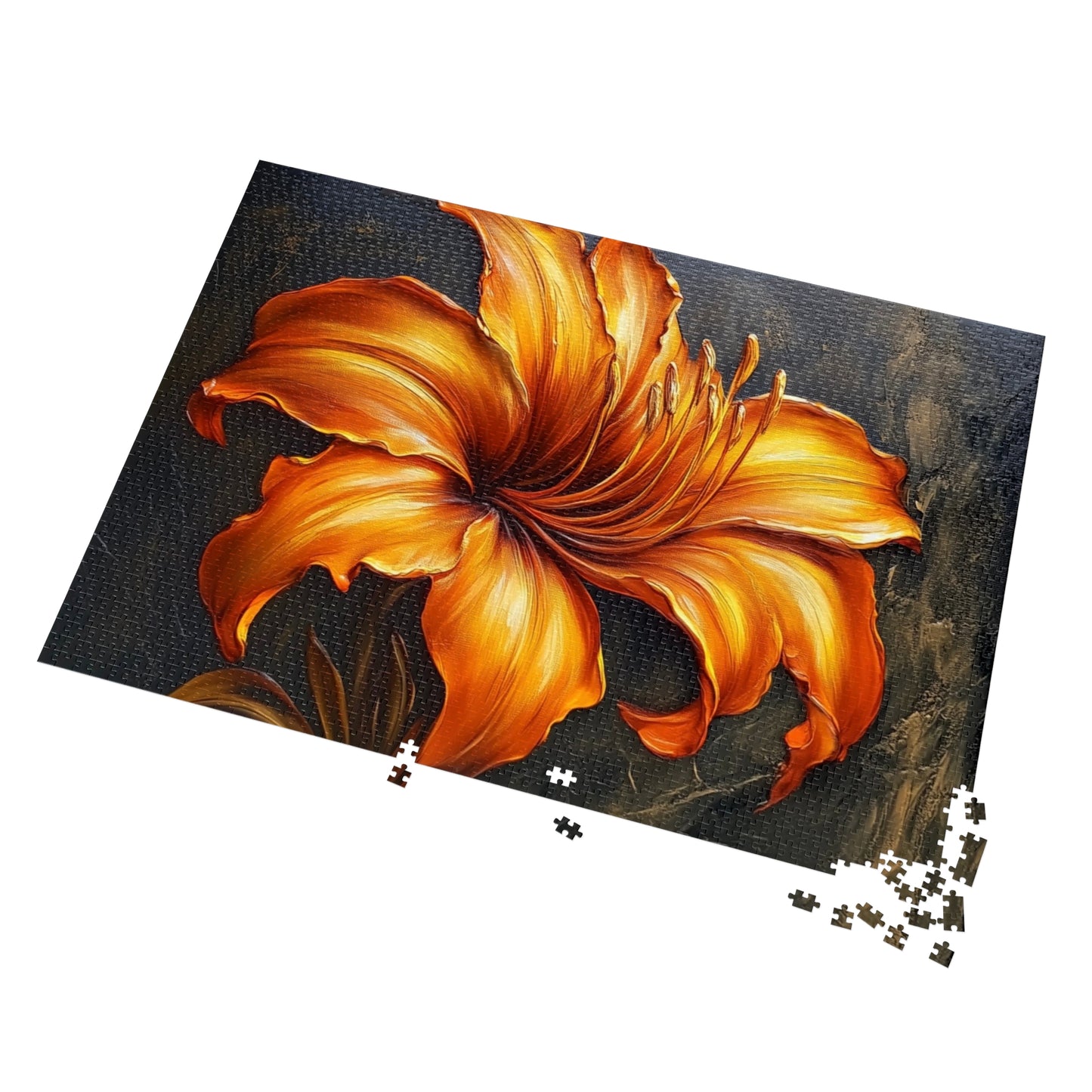 Floral Jigsaw Puzzle, Relaxing Indoor Activity, Gift for Puzzle Lovers, Home Decor, Family Game Night