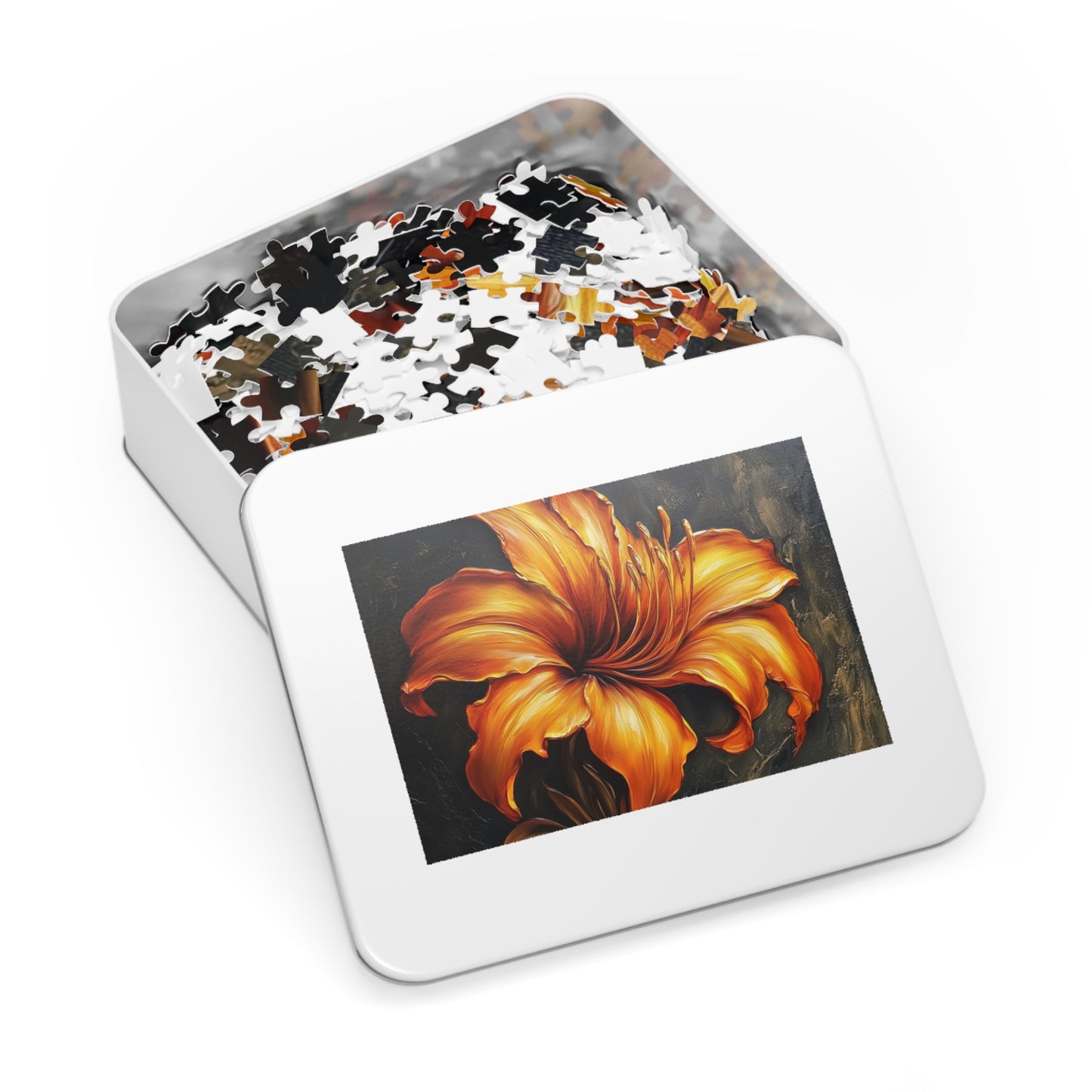 Floral Jigsaw Puzzle, Relaxing Indoor Activity, Gift for Puzzle Lovers, Home Decor, Family Game Night