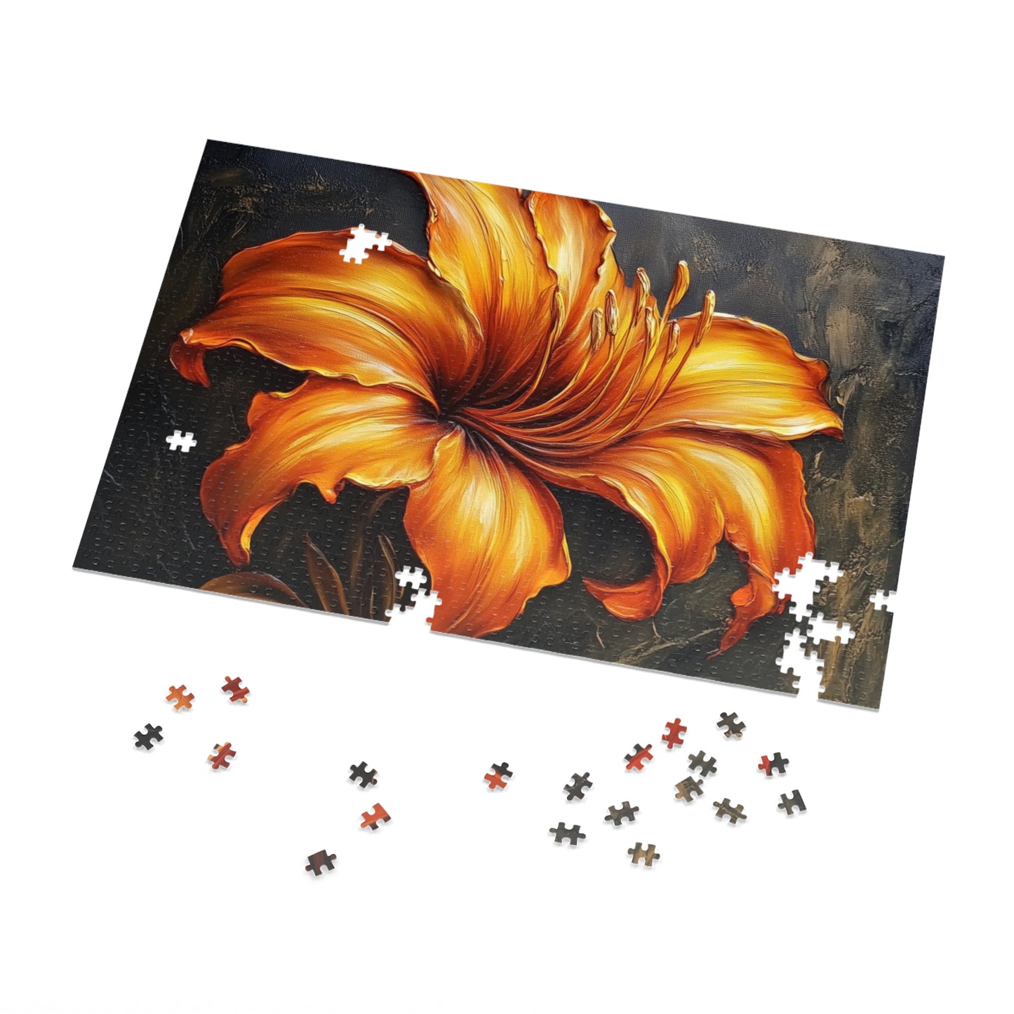 Floral Jigsaw Puzzle, Relaxing Indoor Activity, Gift for Puzzle Lovers, Home Decor, Family Game Night