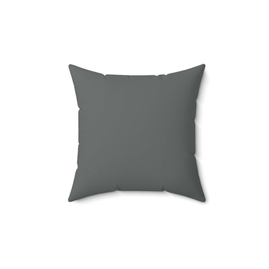 Artistic Faux Suede Square Pillow - Eye Design, Home Decor Accent, Living Room, Unique Gift, Cozy Touch