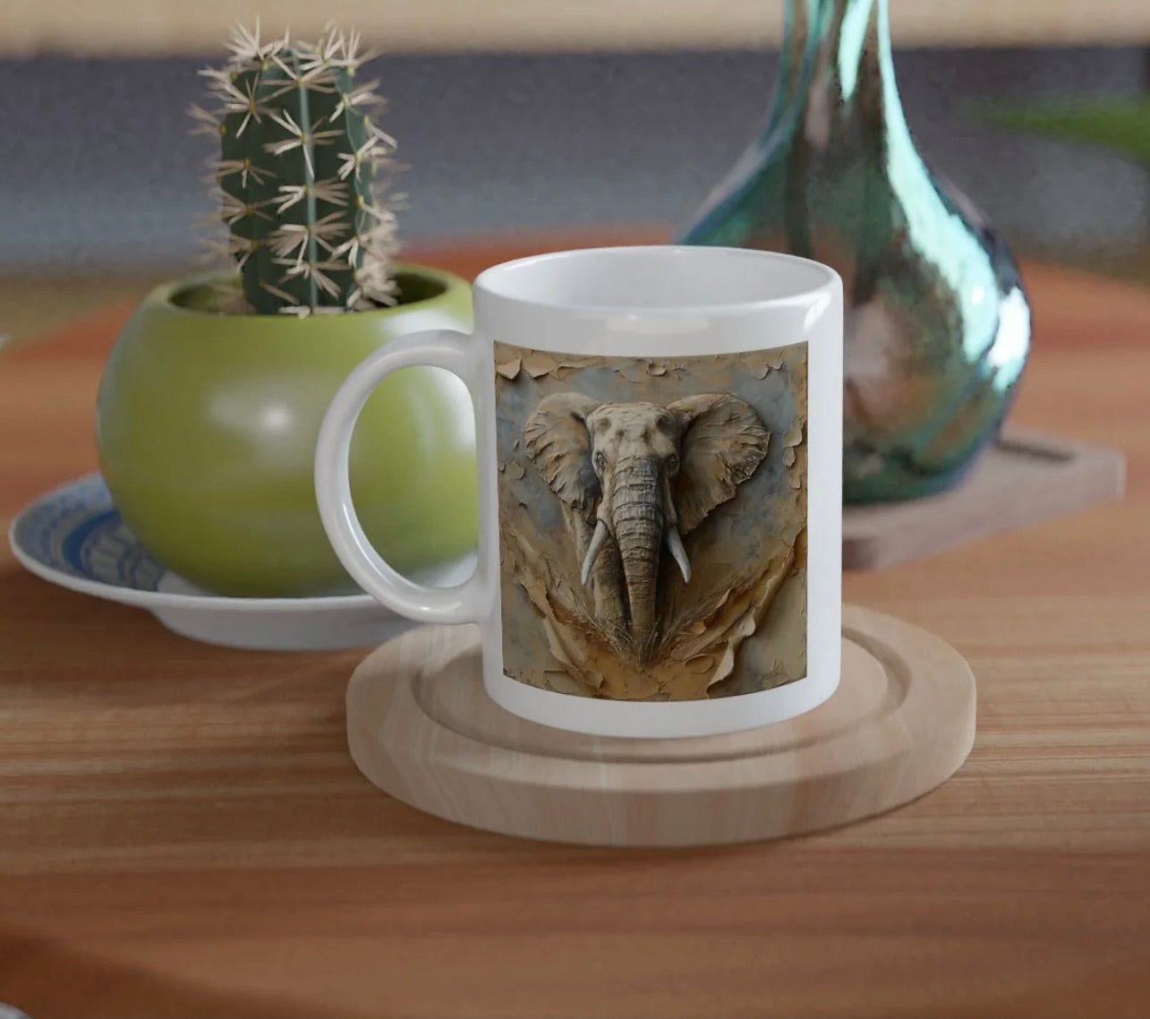 Nature & Wildlife Ceramic Mugs Collection - ©MystiqueNFT