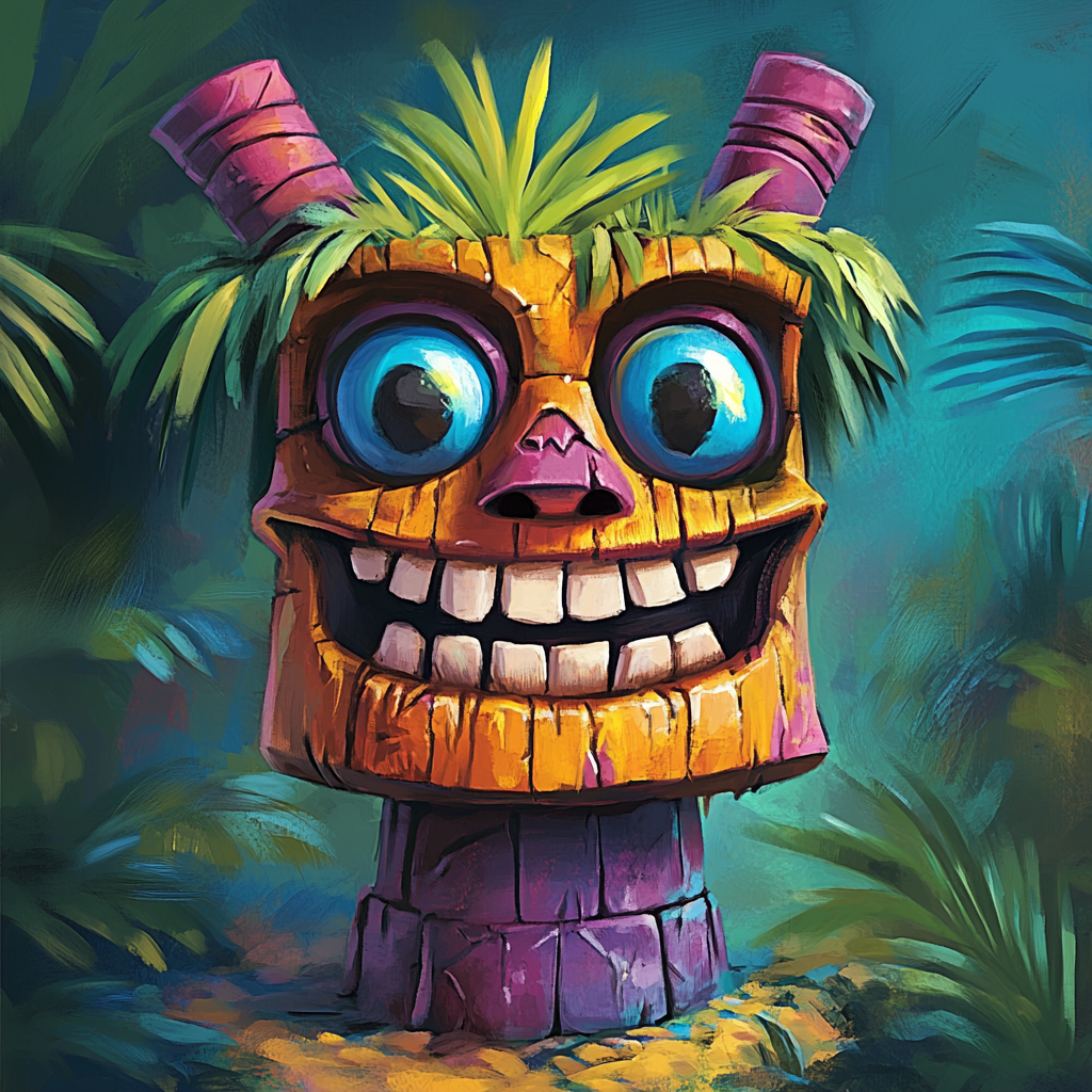 Mythical Guardian Socks - Ancient Tiki Powers