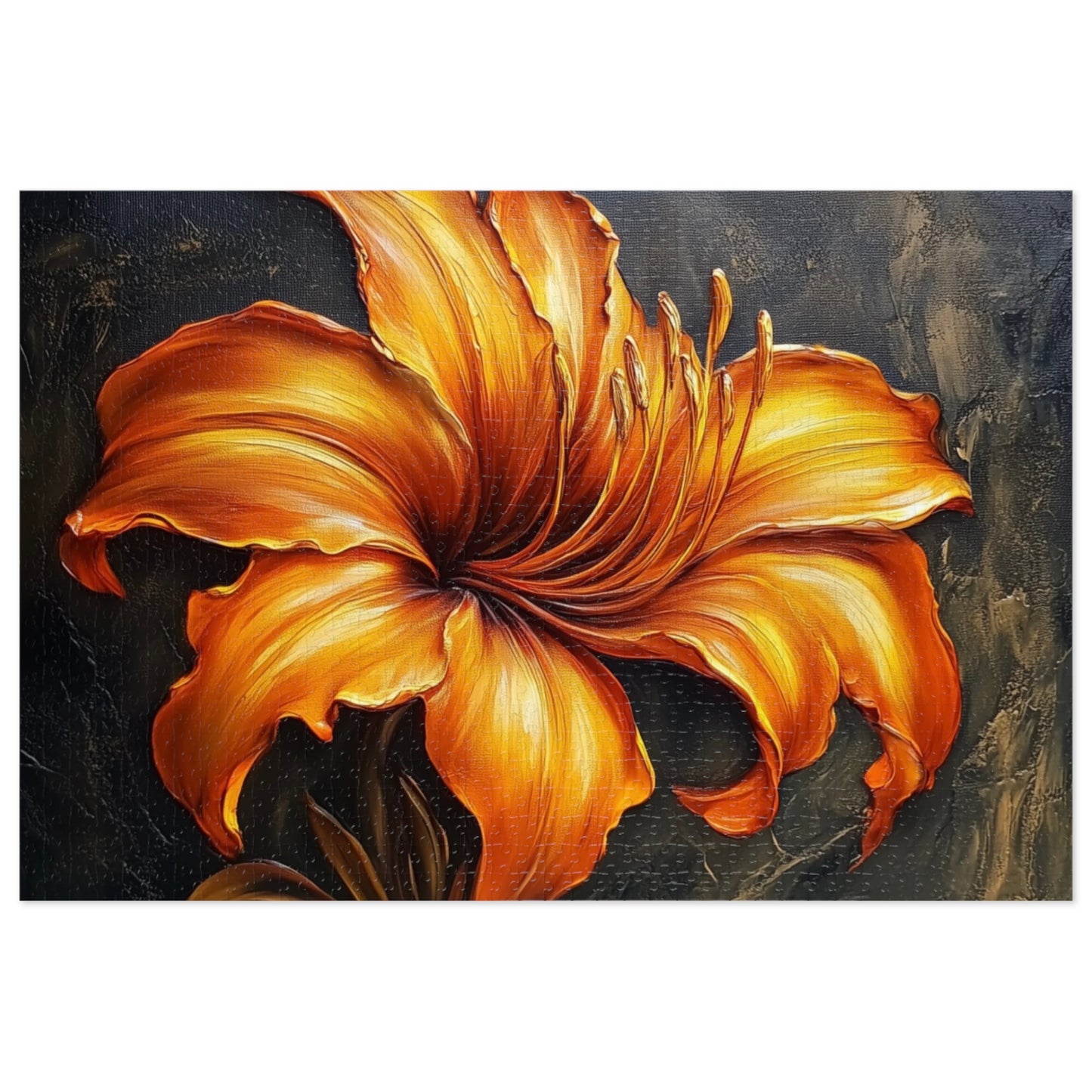 Floral Jigsaw Puzzle, Relaxing Indoor Activity, Gift for Puzzle Lovers, Home Decor, Family Game Night
