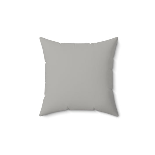 Emotional Faux Suede Square Pillow | Memorial Decor, Home Accent, Commemorative Gift, Cozy Plush Cushion, Remembrance Pillow